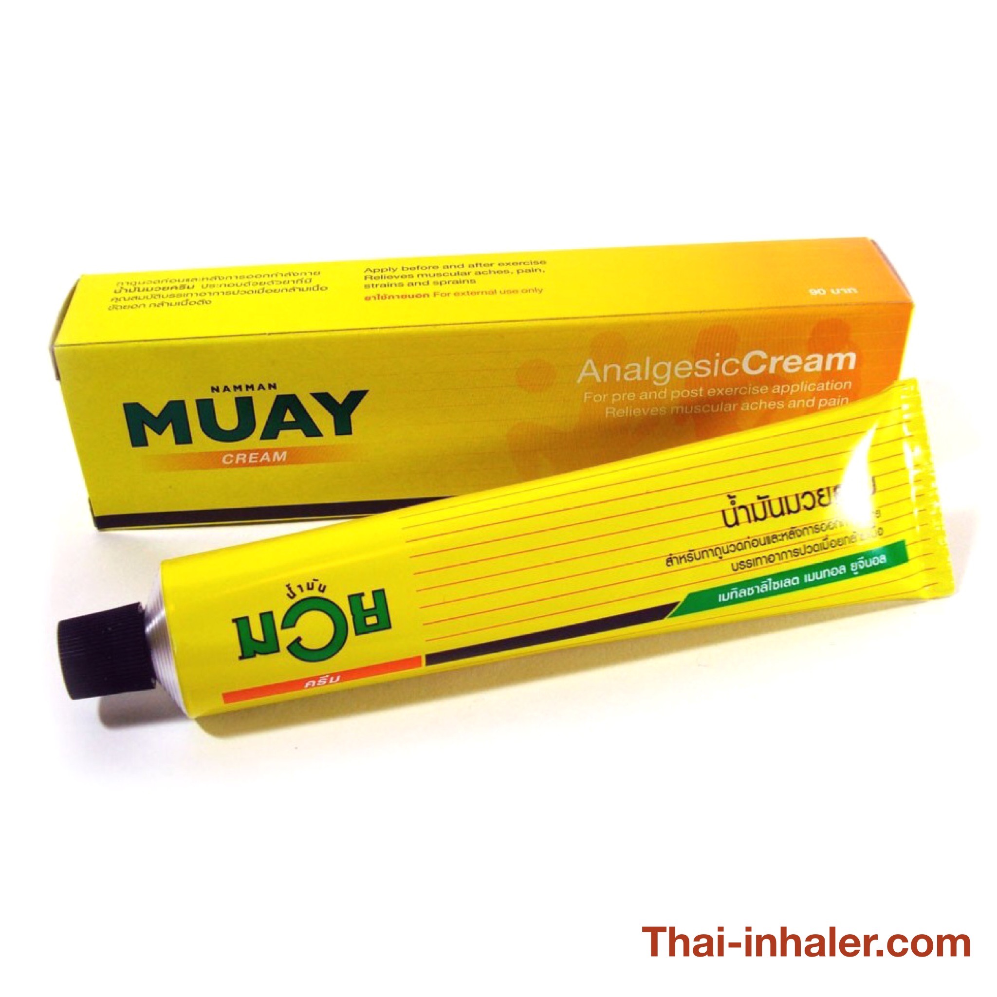 New Namman Muay Thai Boxing Analgesic Balm Cream 100g ( Pack of 3 )